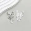 1 nuevo colgante de aleación de plata antigua serie de animales simulación alas huecas colgante accesorios diy