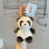 Pingente de Pelúcia Original Família de Animais de Estimação Fofos, Chaveiro Cartoon Fofo, Pequeno Presente Atacado