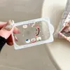 Película Transparente Plateada con Purpurina de Dibujos Animados para Lente Adecuada para Apple 18P/18Pm Alta Definición Modelo Nuevo 17P/17Pm Lente Antiexplosión