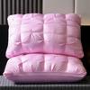 Color Sólido Almohada Nouhua Núcleo de Almohada Individual Protección de la Columna Cervical para Ayudar a Dormir Hotel Hogar Almohada Alta Adulto Venta al por Mayor Cabello