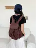 Mochila de Nuevo Estilo para Niñas, Mochila Ligera de Nylon Estilo Coreano, Mochila de Viaje, Diseño de Nicho, Bolsa Escolar Estampada de Lunares para Estudiantes
