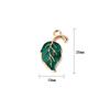 Acessórios Liga Folha Planta Pequeno Pingente Feito à Mão diy Material Pulseira Colar Pequeno Pingente