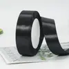Atacado do Fabricante Série Preta Fita para Assar Bolo Fita para Embalagem de Presente Suporte de Fita Material para Fita de Buquê