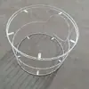 Estructura cilíndrica para trepar gatos con malla de hierro, Jaula redonda de malla metálica, Jaula de hierro para mascotas de forma especial, Soporte de malla de alambre, Jaula de rejilla