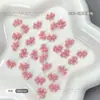 Lazo Tallado Suave Color Caramelo Relieve Tridimensional Joyería para Uñas Arte de Uñas Rosa Macarrón Lazo de Cinta Joyería de Diamantes DIY