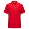 Macacão de algodão gelado sul-americano, camisa polo com lapela e manga curta, camisa cultural, roupa de trabalho para empresa, LOGO bordado