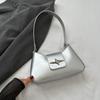 Bolsa de Braço Feminina Nova 2025 Moda High-End Nicho Popular Bolsa de Ombro Estilo Verão Versátil Bolsa Transversal