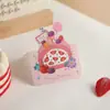 Tarjeta de Felicitación de Cumpleaños para Pastel de Crema Estilo Ins Tarjeta Pequeña de Pintura al Óleo Estéreo Decoración de Caja de Regalo con Flores Tarjeta de Bendición