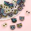 Cuentas acrílicas de animales de dibujos animados, gato, león pequeño, cuentas con agujero recto, accesorios de cuentas DIY hechos a mano para niños, venta caliente transfronteriza