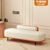 Banco de Lujo Moderno para Cambiarse los Zapatos para la Entrada del Hogar, Banco Largo para la Entrada, Banco Zapatero para el Vestidor, Banco Sofá Largo, Banco para el Final de la Cama