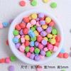 Mini macarrones de pan para manicura, dibujos animados, crema, pegamento, accesorios, hebilla de zapato, material de resina, accesorios de bricolaje, joyería, horquilla