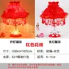 Luminária de mesa para casamento estilo europeu vermelho sala de casamento casamento de crianças fofa ins quarto luminária de cabeceira uma geração de e-commerce