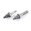 Adaptador de Conversión para Portabrocas de Taladro Manual Mango Redondo SDS Mango Cuadrado Martillo Eléctrico Mango Hexagonal de 1/4 Rosca Inversa Conector de Portabrocas