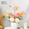 Flores Artificiais Flores de Simulação Plantas Decorativas em Vasos Buquês de Flores Plásticas Decorações para Sala de Estar Entrada Estante Decorações de Ponta de Corredor Supermercado Pequenos Enfeites Plantas Verdes