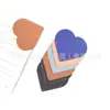 Marcador de Libro Grande de Cuero en Forma de Corazón Mini Portátil Regalo Clip para Página de Libro Cubierta Protectora para Esquina del Libro