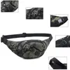 Bolsa de Cintura Camuflada Personalizada para Esportes ao Ar Livre 2020 Nova Super Impermeável Estilo Militar Tática Transversal para Exterior