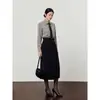 Nueva falda elegante de verano para mujer de longitud media, falda ajustada de cintura alta adelgazante, disponible para transmisión en vivo y ventas transfronterizas