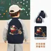 Roupas Infantis Kaka Panda: Jaqueta Baseball Estilo College Infantil, Casaco de Outono para Meninos, Roupa de Outono para Meninas, Body para Bebê