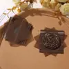 Flores de Tela Hechas a Mano Estilo Vintage para Otoño e Invierno, Ligas para el Cabello DIY de Rosas Secas, Accesorios para el Cabello, Ramilletes, Adornos Florales para Zapatos y Sombreros