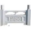 Plataforma de Elevación de Bandera de Mármol Blanco Personalizada, Barandillas de Piedra, Paneles de Piedra de Mármol, Puentes de Arco de Piedra, Vallas de Granito para Orillas de Ríos