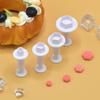 Herramienta de horneado de simulación de fábrica DIY modelado básico figura geométrica simple prensa molde para galletas molde de resorte