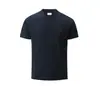 Camiseta de Manga Corta para Hombre con Cuello Henry, Tejido Waffle, Corte 3D a Medida, Cómoda, Transpirable, Elástica, Casual, Moda
