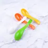 Cuchara de color de un dólar cuchara de sopa de plástico cuchara de kung fu de melamina imitación porcelana vajilla cuchara comercial cuchara pequeña fabricantes al por mayor