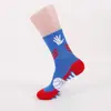 Meias de Basquete NBA de Algodão para Homens, Meias de Cano Médio com Logo, Meias de Cano Alto Combinando com Time Masculino, Meias Esportivas, Dropshipping Disponível