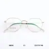 Armazón para Gafas de Miopía Cuadrado Retro Japonés y Coreano Armazón Literario Moderno para Hombres y Mujeres B Titanio Borde Delgado Armazón Ultraligero Se Puede Combinar con Graduación
