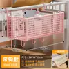 Cesta colgante para mesita de noche de dormitorio, estante para snacks sin taladro para litera superior de dormitorio universitario, herramienta de almacenamiento para artículos varios, estante de almacenamiento para mesita de noche