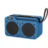 Caixa de Som Bluetooth Sem Fio, Pequena Caixa de Som Portátil para Exterior Alimentada por Energia Solar, Novo Modelo Subwoofer Huaqiangbei 2025