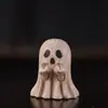 Decoración de Fiesta de Fantasma Blanco Linda de Halloween de Nuevo Producto Transfronteriza Adornos para Patio Decoración de Escritorio de Estudio Adornos Pequeños