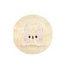 Esponja de Polvo de Peluche de Osito Personalizada OEM, Rubor en Polvo Suelto Suave y Amigable con la Piel, Esponja Gruesa Flotada para Polvos Secos de Maquillaje