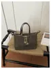 Bolso Vintage Mate de Gran Capacidad 2026 Nuevo Estilo Casual Relajado Bolso de Hombro Cruzado para Mujer Bolso de Mano Tipo Almohada