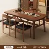 Juego de Mesa y Sillas de Balcón Modelo Nuevo 2026 Mesa de Té de Gama Alta para Apartamento Pequeño para Sala de Estar Uso Doméstico Mesa de Preparación de Té Estilo Chino Nuevo