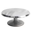 Plato giratorio para decoración de pasteles de 12 pulgadas cumpleaños profesional mesa decorativa aleación de aluminio antideslizante comercial herramientas para hornear en casa