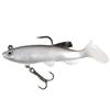 Skimming Shark 5 Pacote Caixa com Conjunto de Peixes de Chumbo 9.3g/14g Luya Isca Macia Isca Artificial Cauda em T Cauda Espiral Isca Macia Transfronteiriço