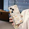Adecuado para funda de teléfono móvil Huawei, Sencillo, Nueva textura, Soporte para tarjetas, Identificación con graffiti, Silicona creativa para monedas, Digital