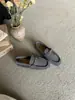 Sapatos Loafer Ka Mi Ya Estilo Coreano com Fivela para Mulheres, Sapatos Preguiçosos de Calçar Facilmente, Novo Modelo 2026, Mocassins Versáteis de Solado Macio