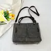 Bolsas para Mulheres 2026 Nova Moda Europeia e Americana Bolsa de Ombro Feminina Bolsa Tote Retrô de Grande Capacidade para Mulheres Bolsa Transversal Simples