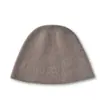 Venta al por mayor de fábrica Cachemira Transfronterizo Otoño/Invierno Estilo Nuevo Color Sólido Cálido Doble Hilo Engrosado Informal Sombrero para Cubrir la Cabeza Sombrero de Pescador