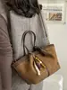 Bolso de Hombro Simple Nuevo Otoño 2026 Moda Viaje Diario Bolso de Axila de Alto Valor Bolso Cubo Retro de Gran Capacidad