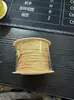 Hilo de oro hilo de algodón retorcido a mano cuerda enrollada cuerda cuentas estrella luna bodhi texto cuerda de juego hilo de borla DIY hecho a mano