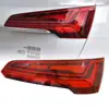 Adecuado para Modelos 18-24 de Ensamblaje de Luz Trasera de Audi Q5L, Modelo Original, Luces Diurnas LED Estándar de EE. UU., Luces de Freno