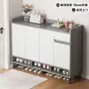 Zapatero, mueble de almacenamiento para la entrada del hogar, diseño de montaje en pared, nuevo modelo 2026, adecuado para entradas, pasillos y huecos de escalera, hecho de madera maciza