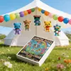 Muñeco de Nieve Bigfoot Transfronterizo, Bruja Maligna, Casa Embrujada Calendario de Cuenta Regresiva Navideña Caja Sorpresa Adorno Acrílico
