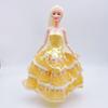 Vestido de boneca 30cm vestido de noiva 11 polegadas Princesa Estrangeira vestido com cauda vestido de noite brinquedo para menina meia bolsa saia grande atacado