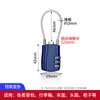 Candado de metal con contraseña fabricante de fábrica para equipaje, mochila, armario de gimnasio, puerta y ventana, cerradura de aleación de zinc antirrobo