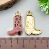 Aleación de Goteo de Aceite Serie Sombrero Vaquero Occidental Botas Colgante Colgante Pulsera DIY Collar Joyería Transfronteriza Accesorios