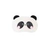 Almofada Azul para Cadeirinha de Carro, Adequada para Todas as Estações, Capa de Assento de Carro de Panda Desenho Animado Fofo, Almofada de Assento Respirável de Seda de Gelo para o Carro